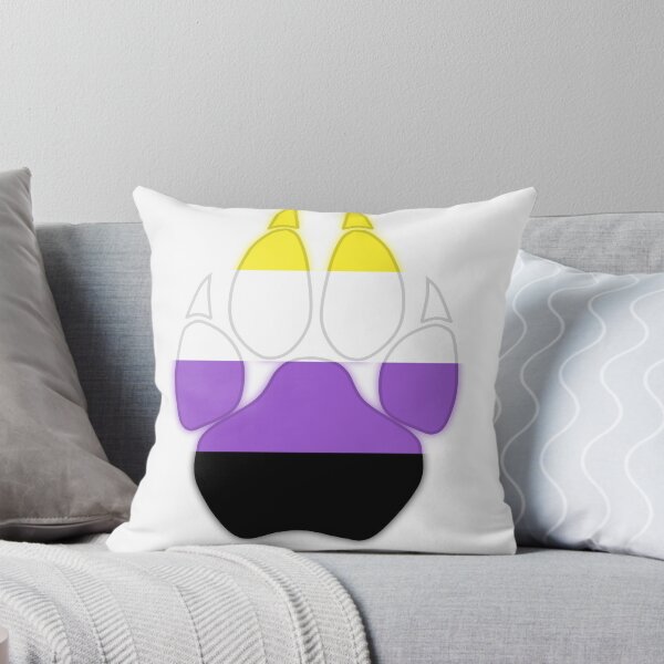 Item preview, PAW PRIDE FLAG:  Non-Binary designed and sold by PoisonedFluff.