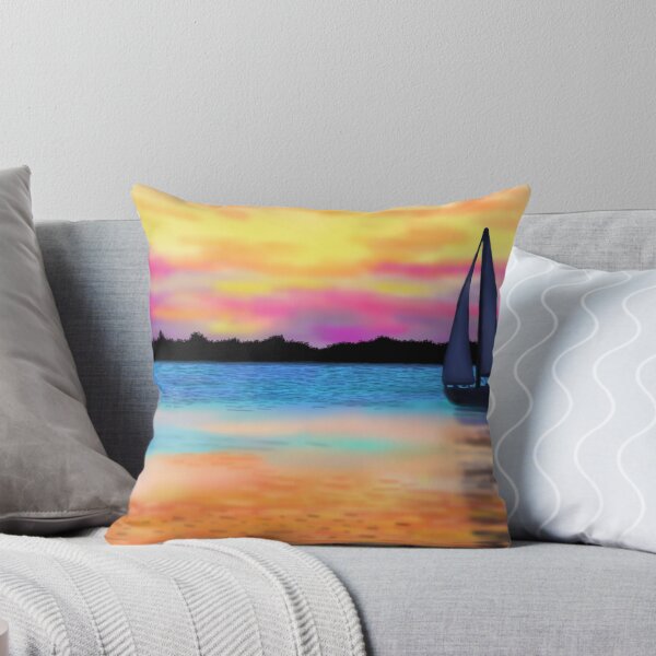 Item preview, Sunset Sailboat designed and sold by DSC Arts.