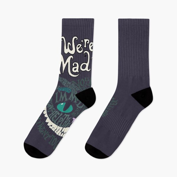 Item preview, Funny Gifts For Cheshire Alice Cat We'Re All Mad Gift For Birthday designed and sold by Robertblankensh.