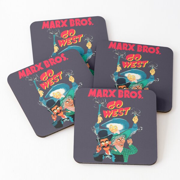 Item preview, For Men Women 105. Marx Brothers Bros Go West Retro Vintage designed and sold by Jeffchandler.