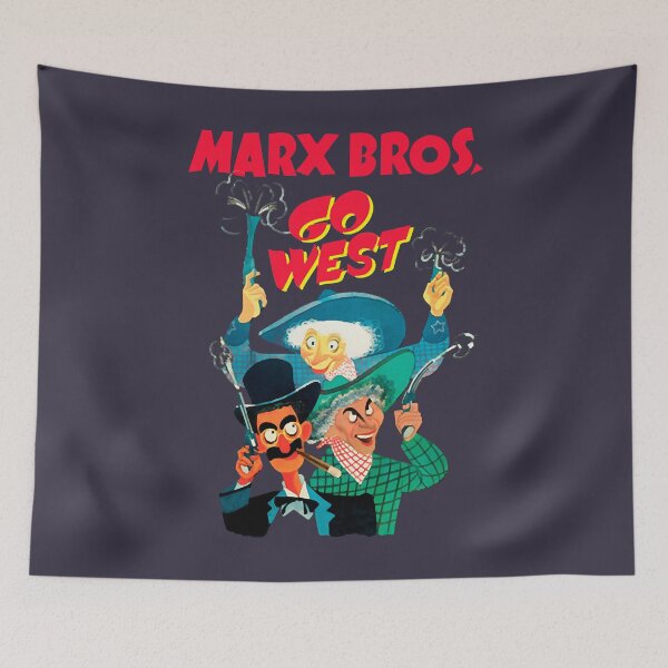 Item preview, For Men Women 105. Marx Brothers Bros Go West Retro Vintage designed and sold by Jeffchandler.
