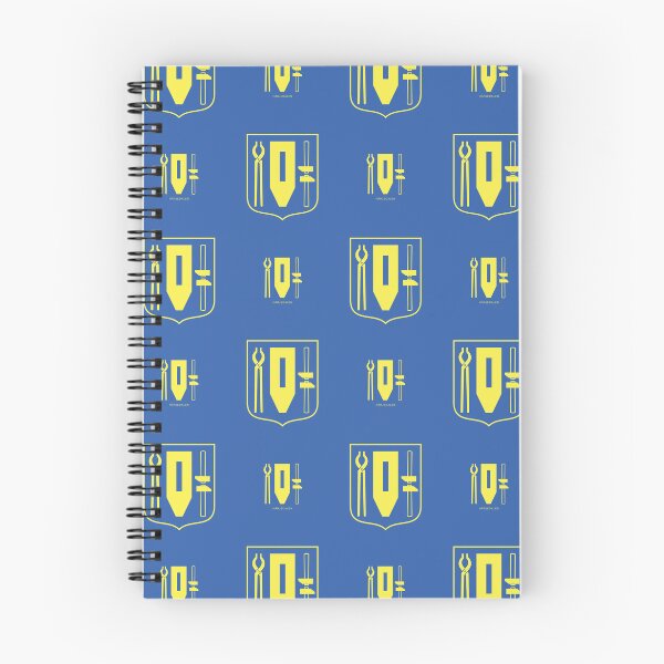 Item preview, Härjedalen Tools, Prints for Pets, Blue and Yellow (Svenska landskap) designed and sold by Landskapsbutiken .com.