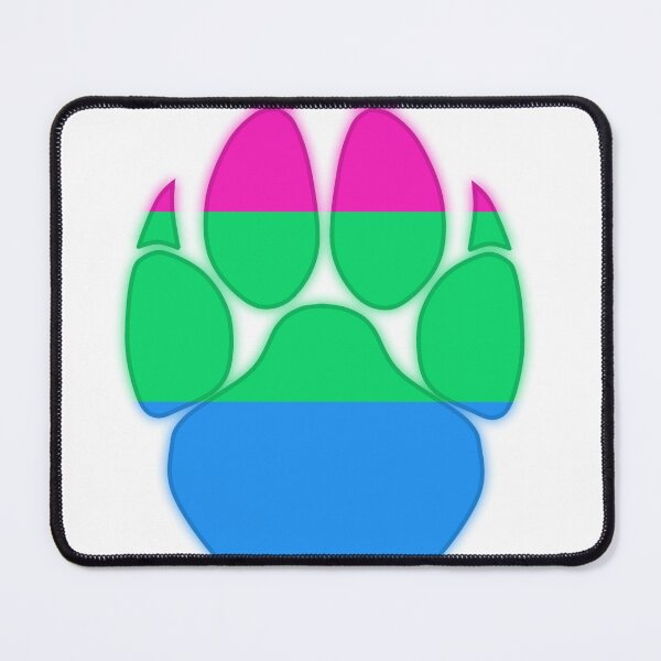 Item preview, PAW PRIDE FLAG: polysexual designed and sold by PoisonedFluff.