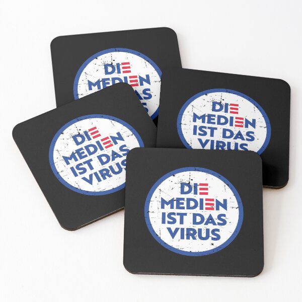 Item preview, DIE MEDIEN IST DAS VIRUS designed and sold by w1ckerman.