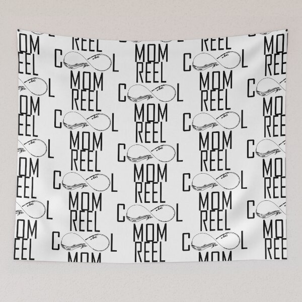 Item preview, REEL COOL MOM designed and sold by DomGDesign.