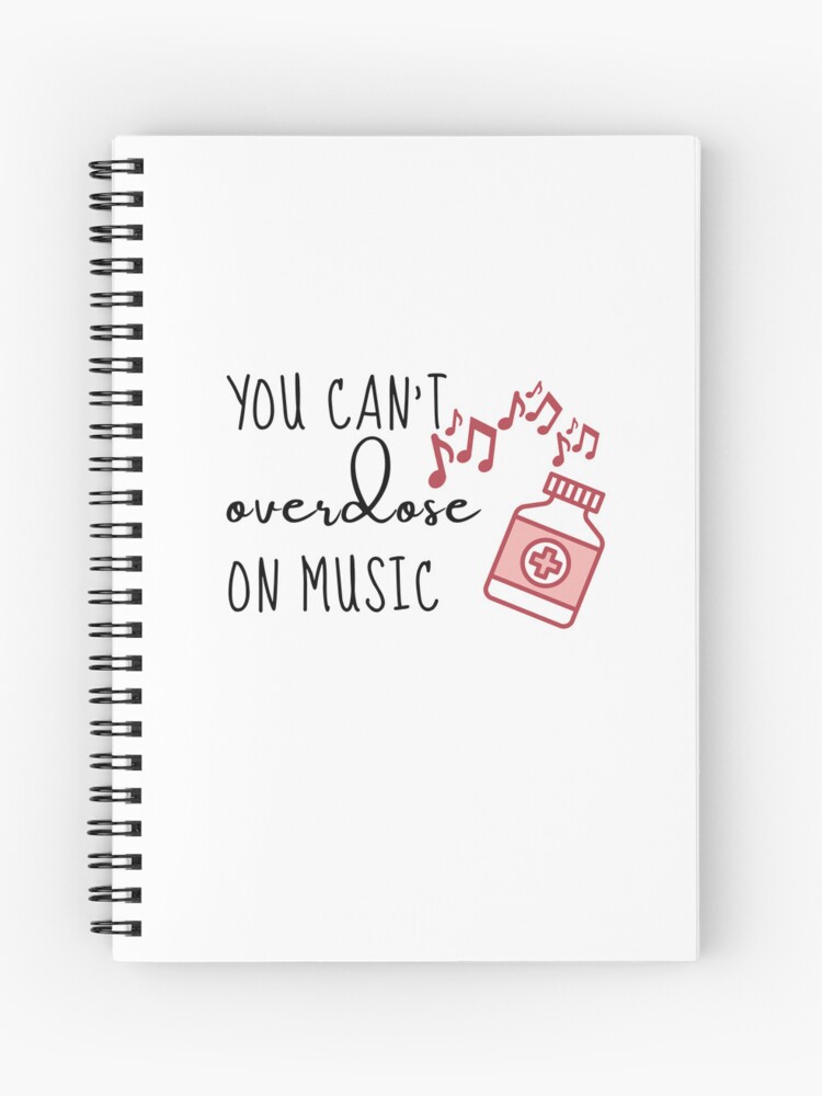 Thumbnail 1 of 3, Journal, You can't overdose on music designed and sold by dechantsbirn.