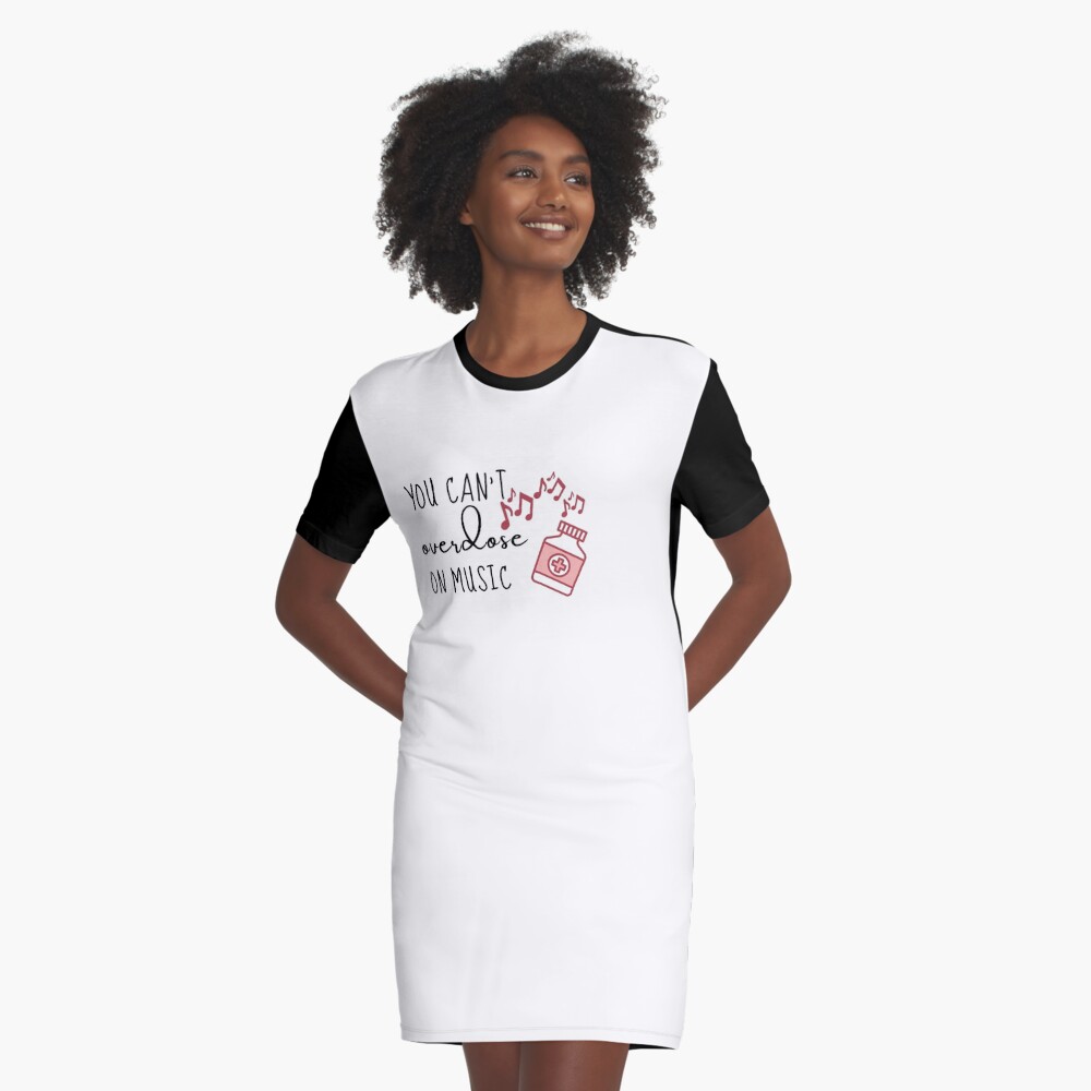 Item preview, Graphic T-Shirt Dress designed and sold by dechantsbirn.