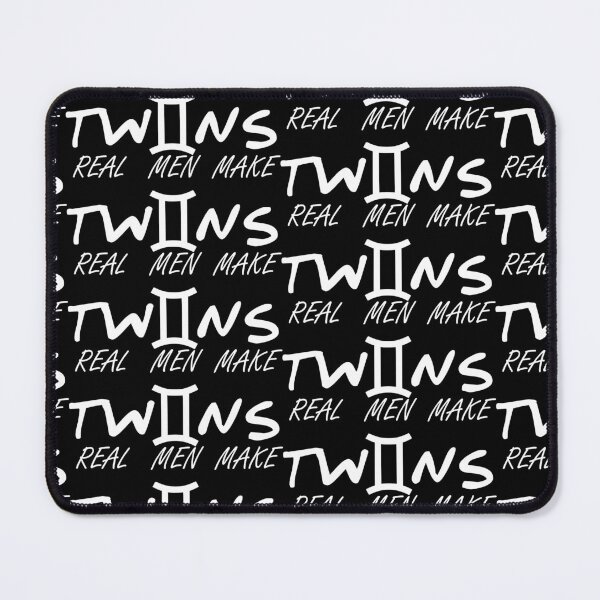 Item preview,   real men make twins funny family quote designed and sold by ismdesigner.