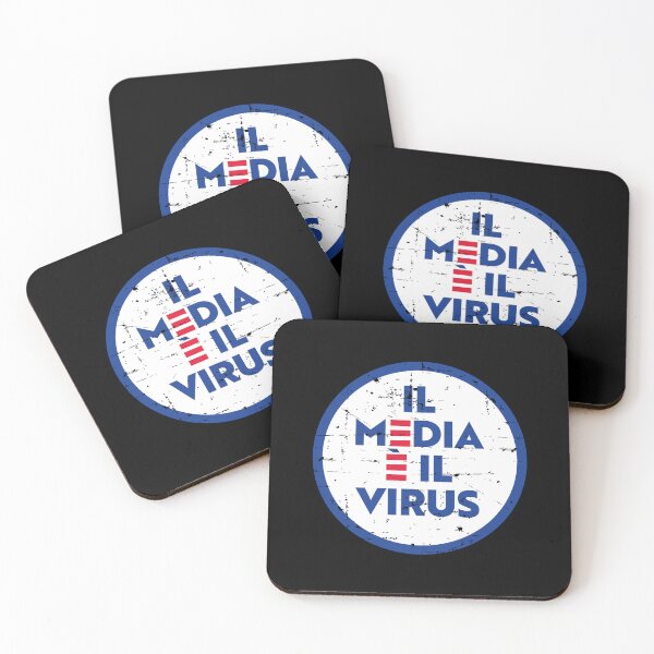 Item preview, IL MEDIA È IL VIRUS designed and sold by w1ckerman.