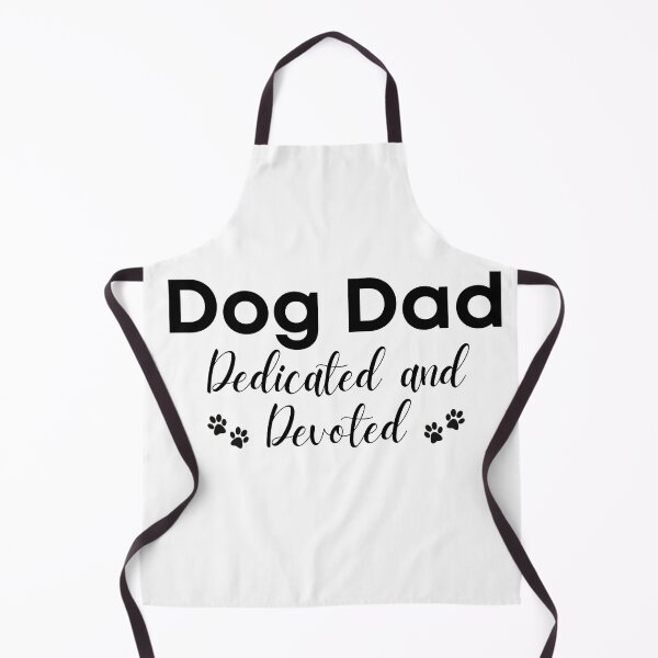 Item preview, Dog Dad dedicated and devoted. A quirky dog dad quote. designed and sold by Doggymadness.