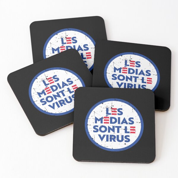 Item preview, LES MÉDIAS SONT LE VIRUS designed and sold by w1ckerman.