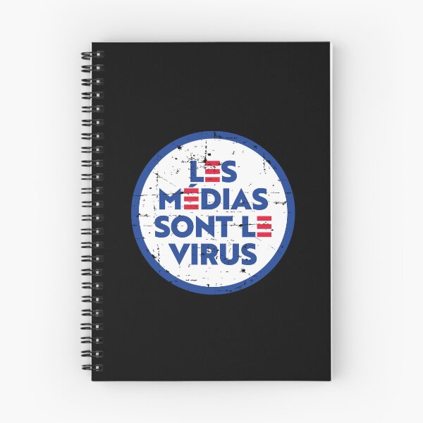 Item preview, LES MÉDIAS SONT LE VIRUS designed and sold by w1ckerman.