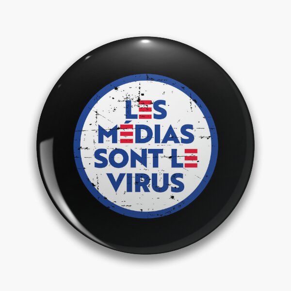 Item preview, LES MÉDIAS SONT LE VIRUS designed and sold by w1ckerman.