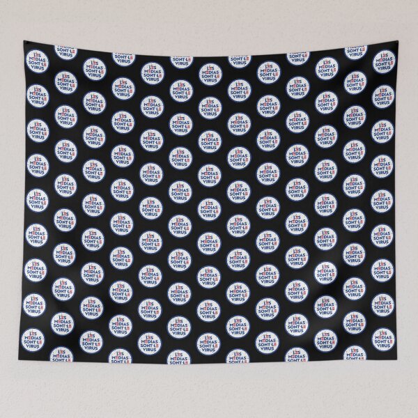 Item preview, LES MÉDIAS SONT LE VIRUS designed and sold by w1ckerman.