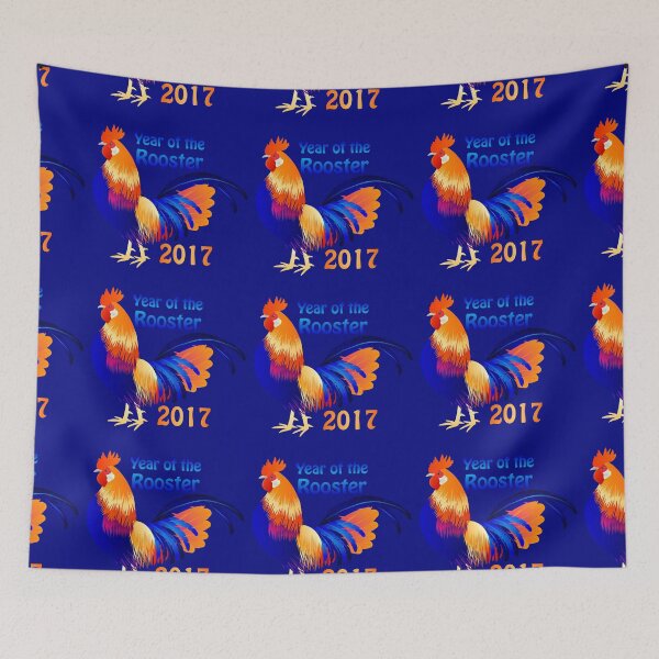 Item preview, Year of the Rooster 2017 designed and sold by ArtwithDog.