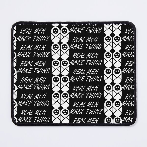 Item preview, real men make twins funny family quote designed and sold by ismdesigner.