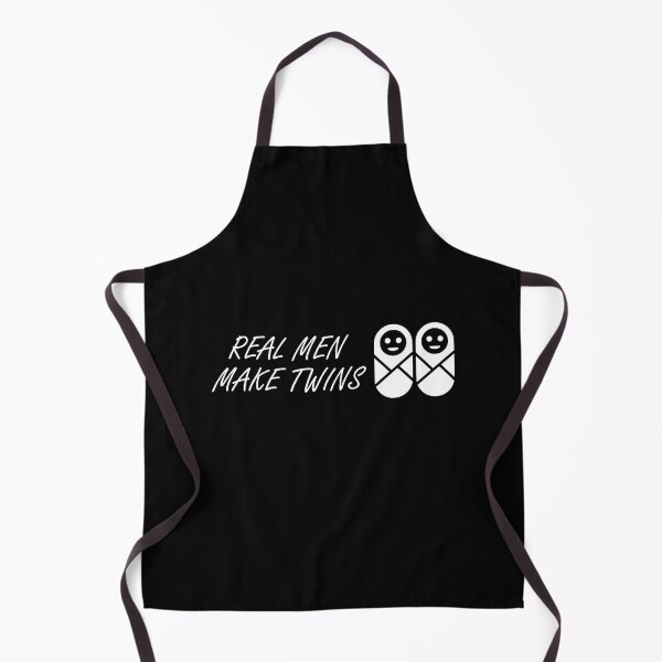Item preview, real men make twins funny family quote designed and sold by ismdesigner.