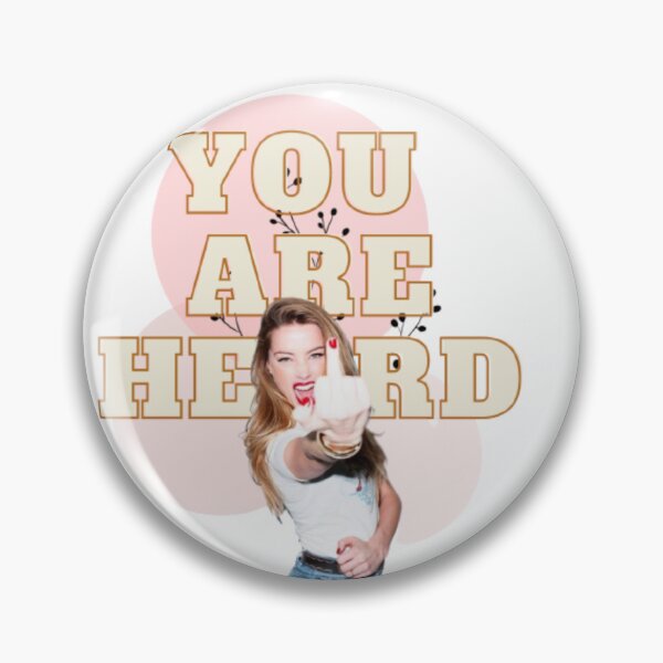 Item preview, Amber Heard - You Are Heard designed and sold by raloinn.