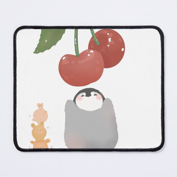 Item preview, Penguin grabbing a Cherry  designed and sold by KairukuArt.