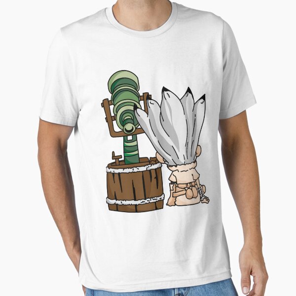 Dr.STONE Tシャツ スタンリー グッズ-Tシャツ】Dr.STONE リブ付ロングスリーブTシャツ ゼノ