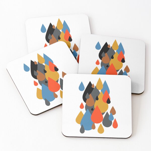 Item preview, Mid Century Modern Rain Drops on Your Head designed and sold by Makanahele.