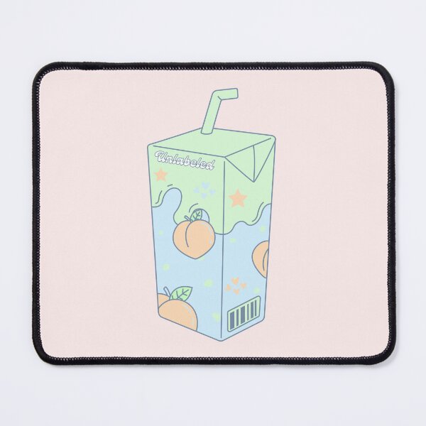 Item preview, Unlabeled flag pride colours cute kawaii peach juice box designed and sold by Holly-berry-art.