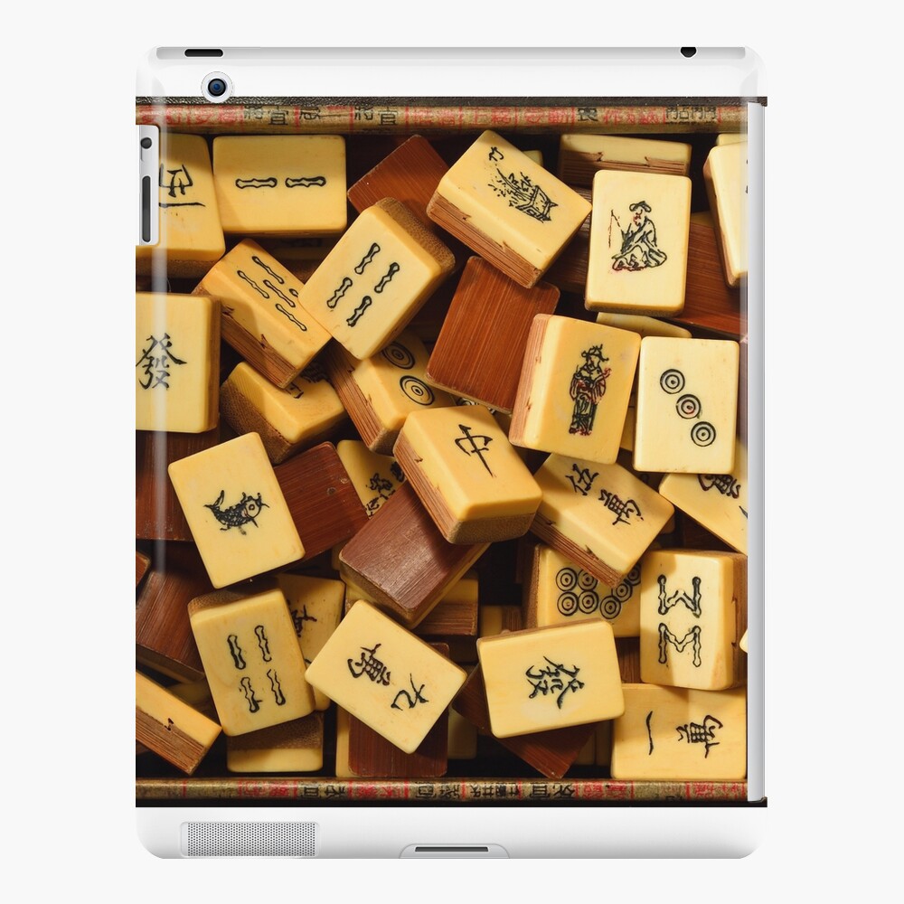 Vintage Mahjong Game In Cloth Covered Case Auction