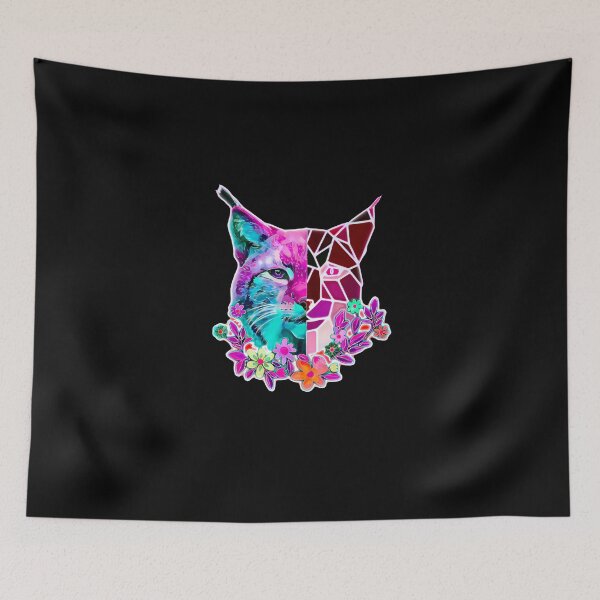 Item preview, The lynx cat art a wild cat designed and sold by umfhn.