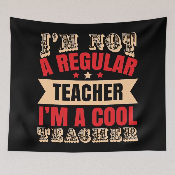 Item preview, Cool Teacher designed and sold by LPDesignsUK.