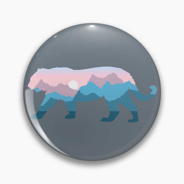 Item preview, Trans Tiger Silhouette Landscape designed and sold by FrostedDesigns.