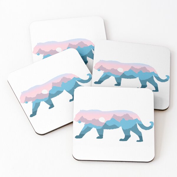 Item preview, Trans Tiger Silhouette Landscape designed and sold by FrostedDesigns.