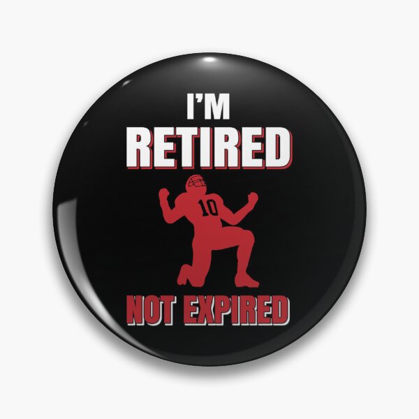 Item preview, I Am Retired Football Not Expired Essential T-Shirt designed and sold by dianesandraon.