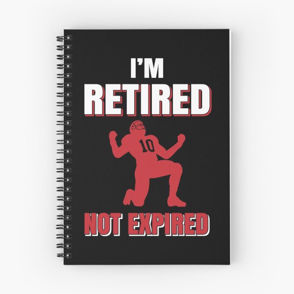 Item preview, I Am Retired Football Not Expired Essential T-Shirt designed and sold by dianesandraon.