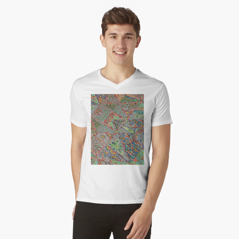 Item preview, V-Neck T-Shirt designed and sold by bywhacky.
