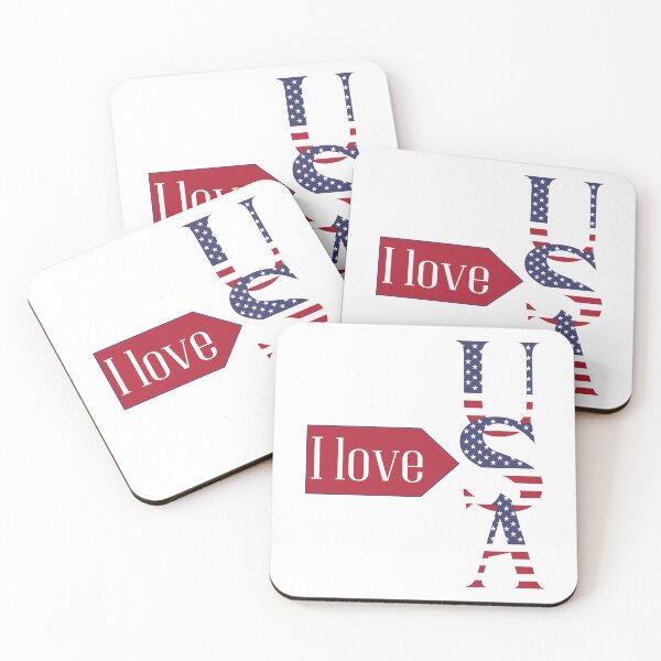 Item preview, I love USA T-Shirt designed and sold by mena965.