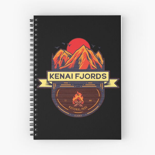 Item preview, Kenai Fjords National Park Sun & Mountains designed and sold by JordanHolmes.