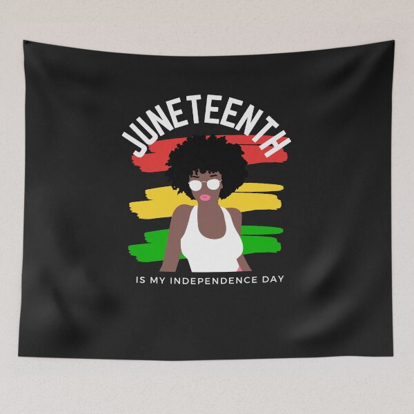 Item preview, Juneteenth Is My Independence Day designed and sold by RedFlowerful.