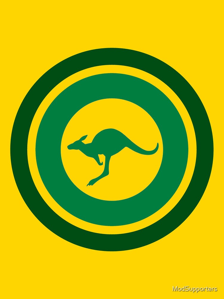Thumbnail 4 of 4, iPhone Case, Australian Roo retro mod Roundel designed and sold by ModSupporters.