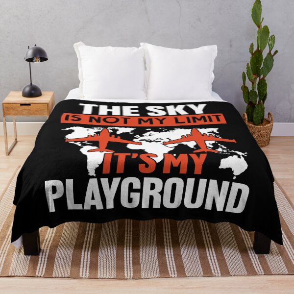 Item preview, The Sky Is Not My Limit Its My Playground - Cool Skydiving Quote Tee Design Gift Idea for Pilots and Skydivers designed and sold by Prince - Bestseller ★★★★★.