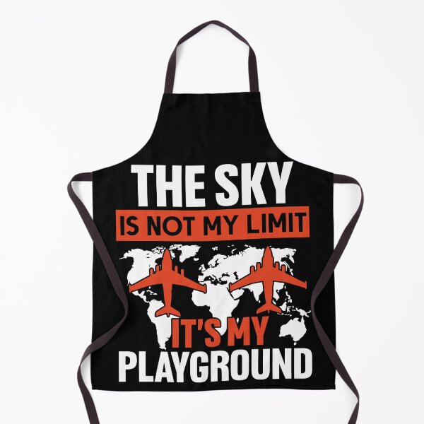 Item preview, The Sky Is Not My Limit Its My Playground - Cool Skydiving Quote Tee Design Gift Idea for Pilots and Skydivers designed and sold by Prince - Bestseller ★★★★★.