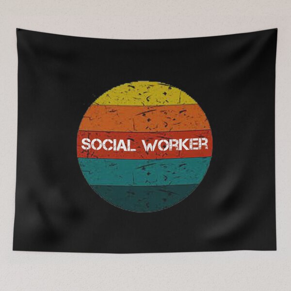 Item preview, Social Worker Vintage Funny Gifts Job Lover designed and sold by rachidhaz.