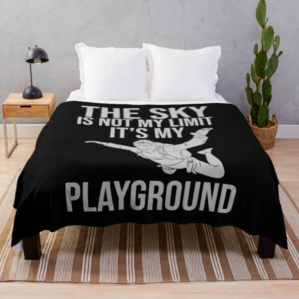 Item preview, The Sky Is Not My Limit Its My Playground - Funny Sarcastic Humor  Skydiving Quote Tee Design Gift Idea for Pilots and Skydivers designed and sold by Prince - Bestseller ★★★★★.
