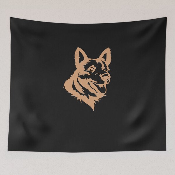 Item preview, A cute german shepherd design. A tan german shepherd. designed and sold by Doggymadness.