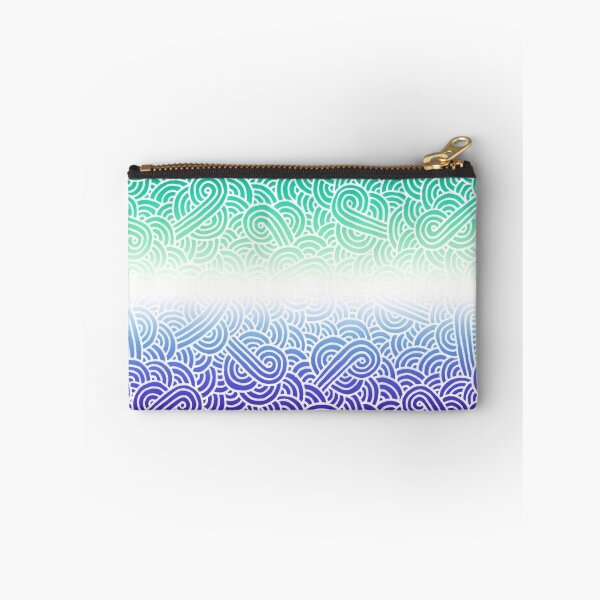 Item preview, Ombré gay man flag and white swirls doodles (7 colors) designed and sold by savousepate.