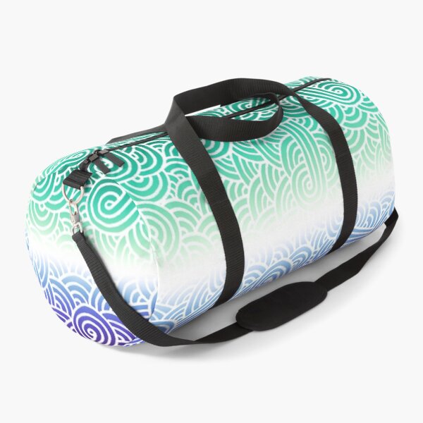 Item preview, Ombré gay man flag and white swirls doodles (7 colors) designed and sold by savousepate.