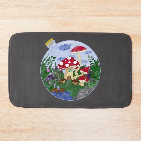 Item preview, Magic mushrooms forest world designed and sold by Mariia Berezhna.