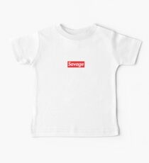Supreme savage line Baby Tee