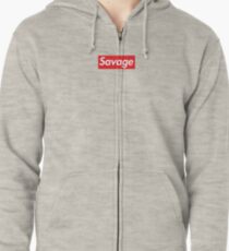 Sudadera con capucha y cremallera Supreme savage line