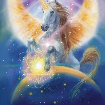 Artwork thumbnail, the Magic of Unicorns - New world dawning by marjoleinkruijt