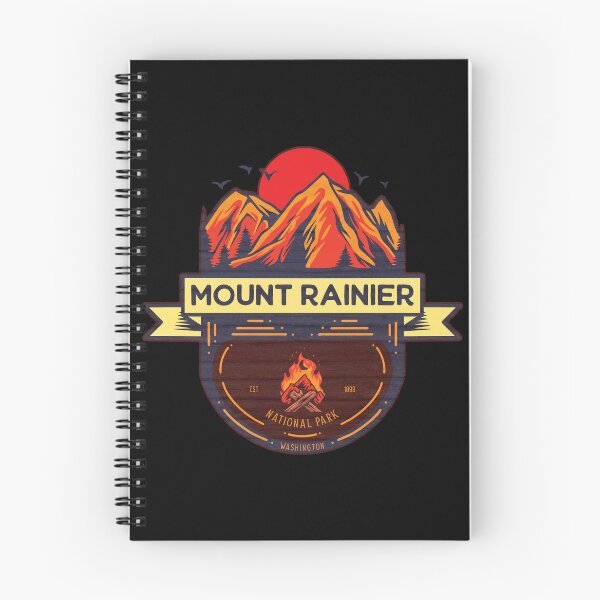 Item preview, Mount Rainier National Park Sun & Mountains designed and sold by JordanHolmes.